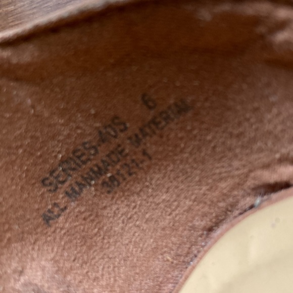 Bamboo ankle strap D’Orsay flat - Picture 6 of 6